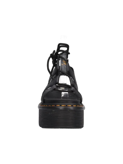Sandalo platform alla schiava Dr Martens Nartilla XL Athena da donna nero