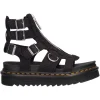 Sandalo platform Dr Martens Olson da donna nero