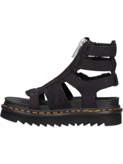 Sandalo platform Dr Martens Olson da donna nero