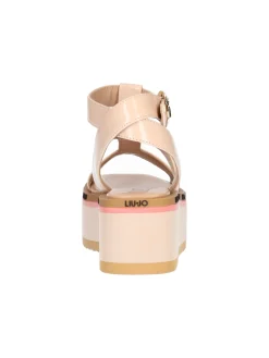 Sandalo platform Liu Jo Aba 09 da donna rosa