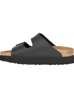 Sandalo platform vegano Papillio by Birkenstock Arizona da donna nero