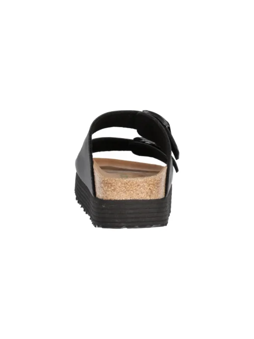 Sandalo platform vegano Papillio by Birkenstock Arizona da donna nero