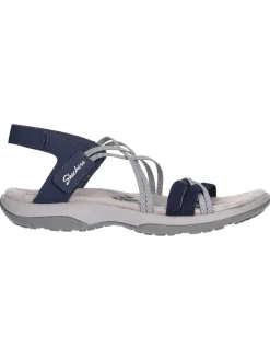Sandalo Skechers da donna blu