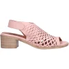 Sandalo tacco basso Bueno da donna rosa