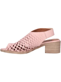 Sandalo tacco basso Bueno da donna rosa