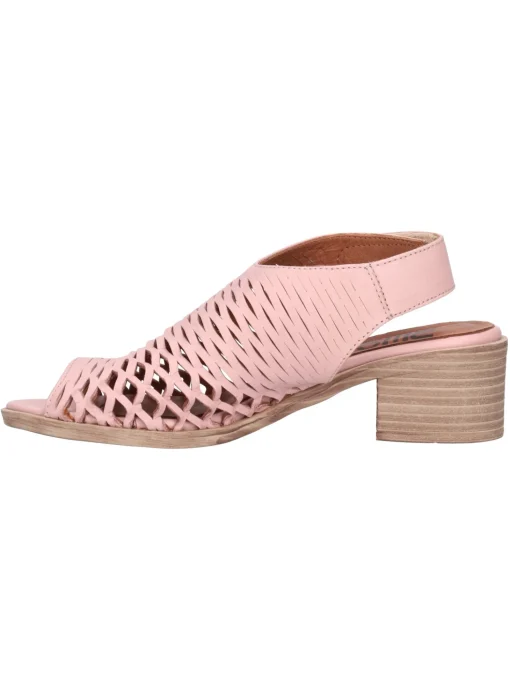Sandalo tacco basso Bueno da donna rosa