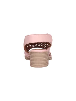 Sandalo tacco basso Bueno da donna rosa