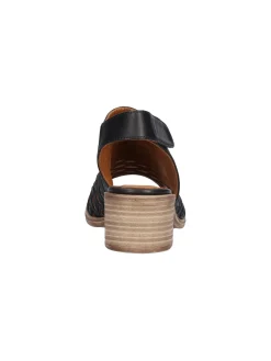 Sandalo tacco basso Bueno da donna nero