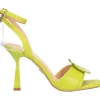 Sandalo tacco fino Goldu0026amp;Gold da donna verde