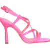 Sandalo tacco fino Menbur da donna fucsia
