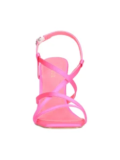 Sandalo tacco fino Menbur da donna fucsia