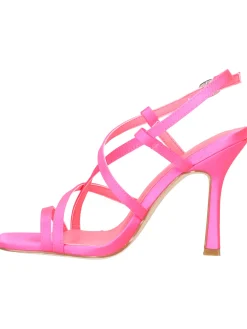 Sandalo tacco fino Menbur da donna fucsia