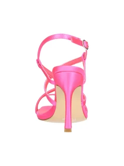 Sandalo tacco fino Menbur da donna fucsia