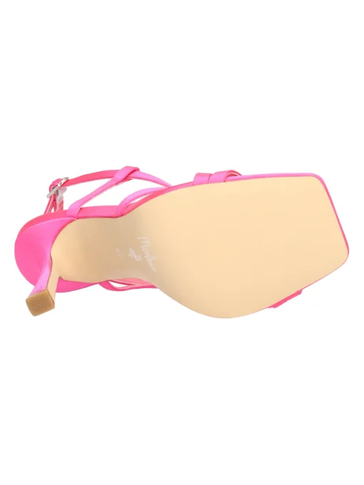 Sandalo tacco fino Menbur da donna fucsia