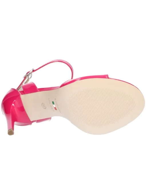 Sandalo tacco fino Nero Giardini da donna fucsia