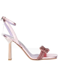 Sandalo tacco largo Albano da donna rosa