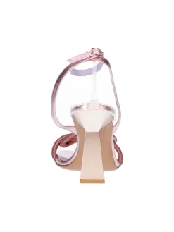 Sandalo tacco largo Albano da donna rosa