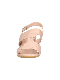 Sandalo tacco largo Confort da donna nude