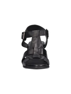 Sandalo tacco largo Liviana da donna nero
