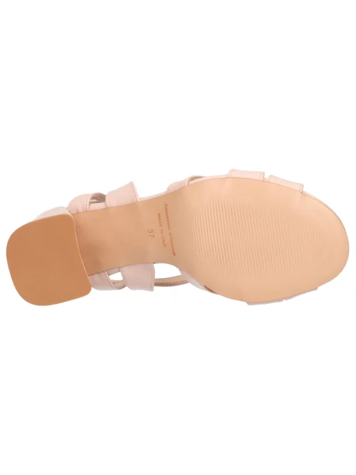 Sandalo tacco largo Liviana da donna nude
