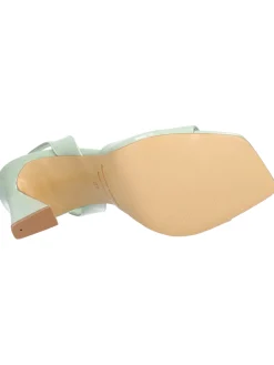 Sandalo tacco largo Liviana da donna verde