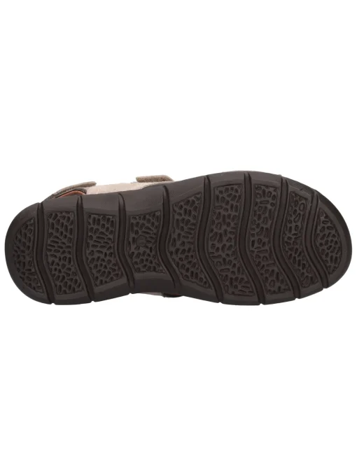 Sandalo Zen da uomo grigio e beige