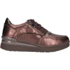 Scarpa casual con zeppa bassa Stonefly da donna marrone metal