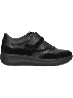 Scarpa casual con zeppa bassa Stonefly Rock 31 da donna nera