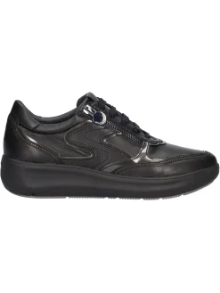 Scarpa casual con zeppa bassa Stonefly Rock 27 da donna nera