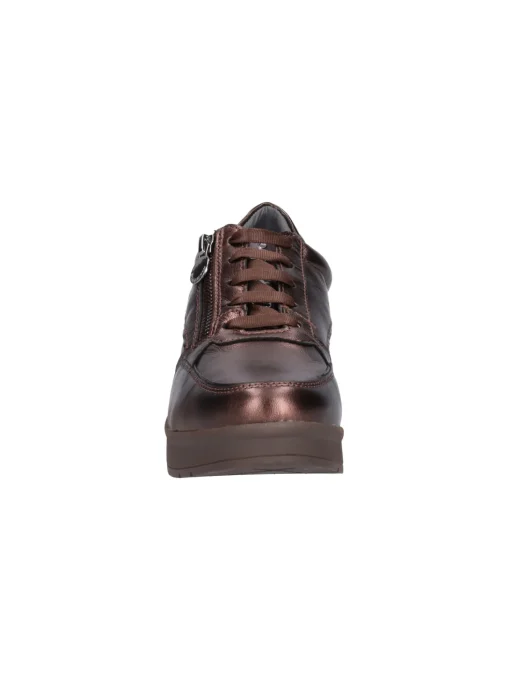 Scarpa casual con zeppa bassa Stonefly da donna marrone metal