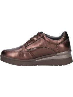 Scarpa casual con zeppa bassa Stonefly da donna marrone metal