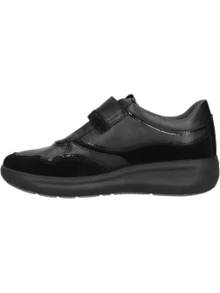 Scarpa casual con zeppa bassa Stonefly Rock 31 da donna nera