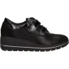Scarpa casual con zeppa Enval Soft da donna nera