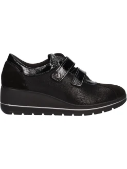 Scarpa casual con zeppa Enval Soft da donna nera