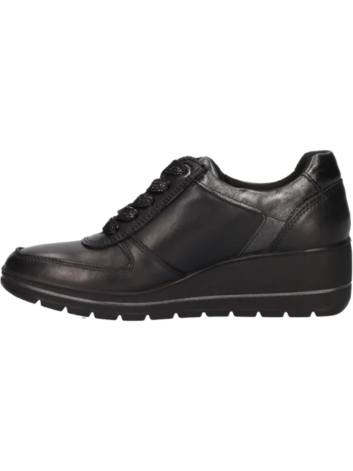 Scarpa casual con zeppa Enval Soft da donna nera