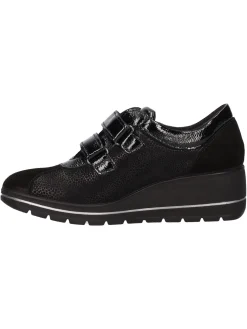 Scarpa casual con zeppa Enval Soft da donna nera