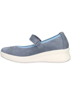 Scarpa casual con zeppa Enval Soft da donna azzurra