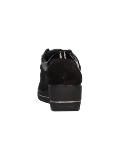 Scarpa casual con zeppa Enval Soft da donna nera