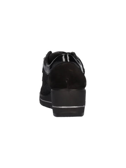 Scarpa casual con zeppa Enval Soft da donna nera