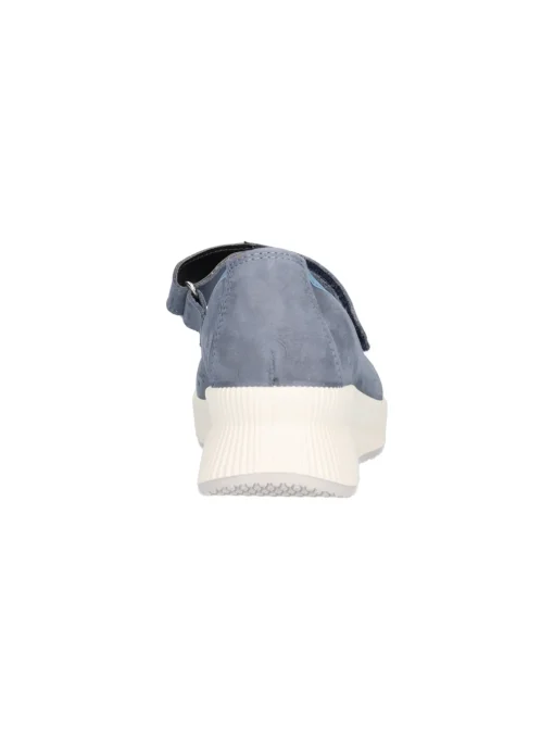 Scarpa casual con zeppa Enval Soft da donna azzurra