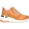 Scarpa casual con zeppa Keys da donna cuoio