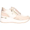 Scarpa casual con zeppa Keys da donna beige