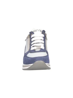 Scarpa casual con zeppa Keys da donna blu