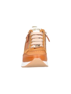 Scarpa casual con zeppa Keys da donna cuoio