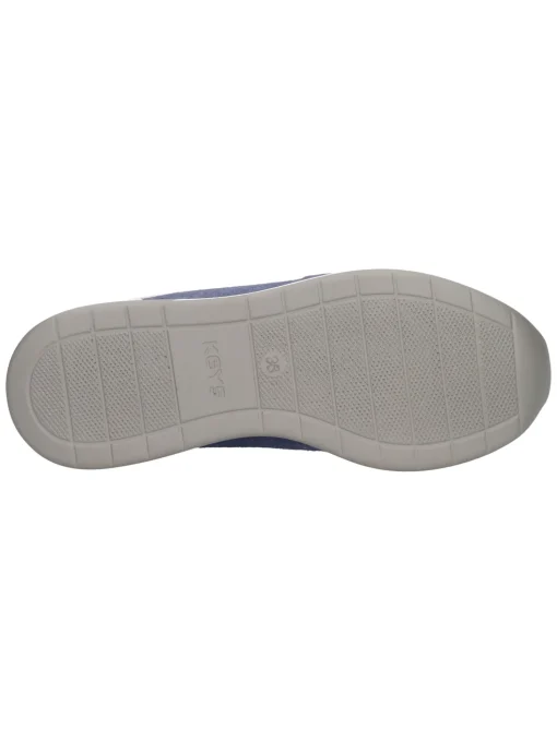 Scarpa casual con zeppa Keys da donna blu