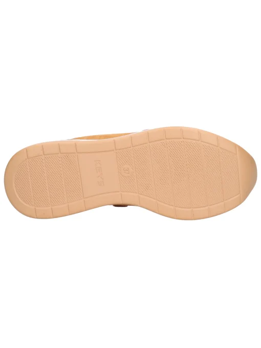 Scarpa casual con zeppa Keys da donna cuoio