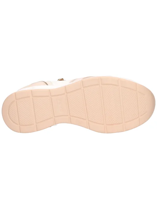 Scarpa casual con zeppa Keys da donna beige