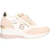 Scarpa casual con zeppa Laura Biagiotti da donna beige