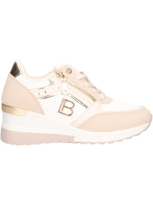 Scarpa casual con zeppa Laura Biagiotti da donna beige