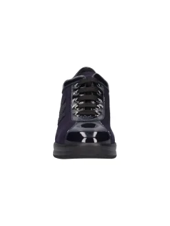 Scarpa casual con zeppa Melluso Walk da donna blu
